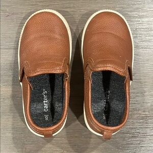 Carter's Brown Kids Slip-On Shoes